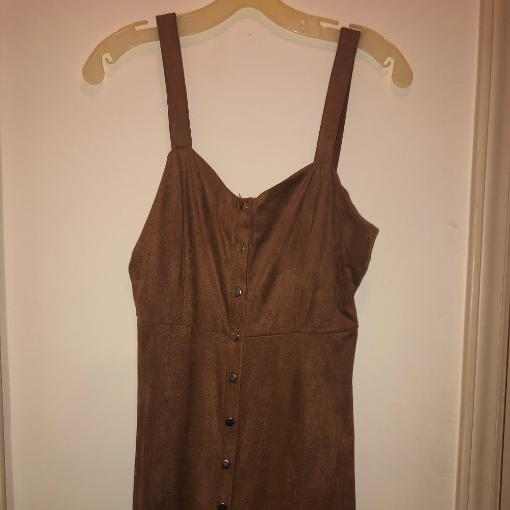 Suede Dress